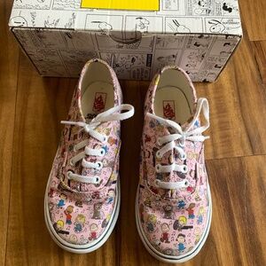 Peanuts Vans toddler size 10